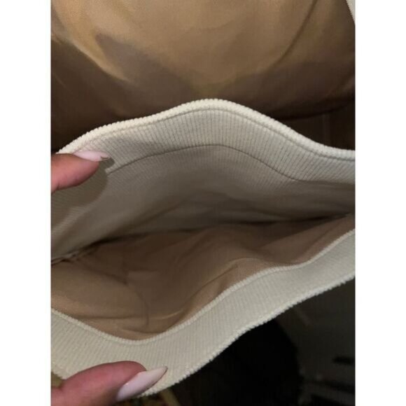 NEW Corduroy Tote Satchel Tote Aesthetic Crossbody‎ Handbag Bag - Picture 6 of 7